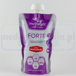Nutrego Forte 12x200 ml Erdbeere Kalorienreiche, proteinreiche Ernährung